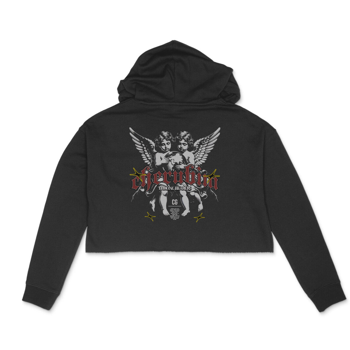 ANGEL/ BP CROP HOODY