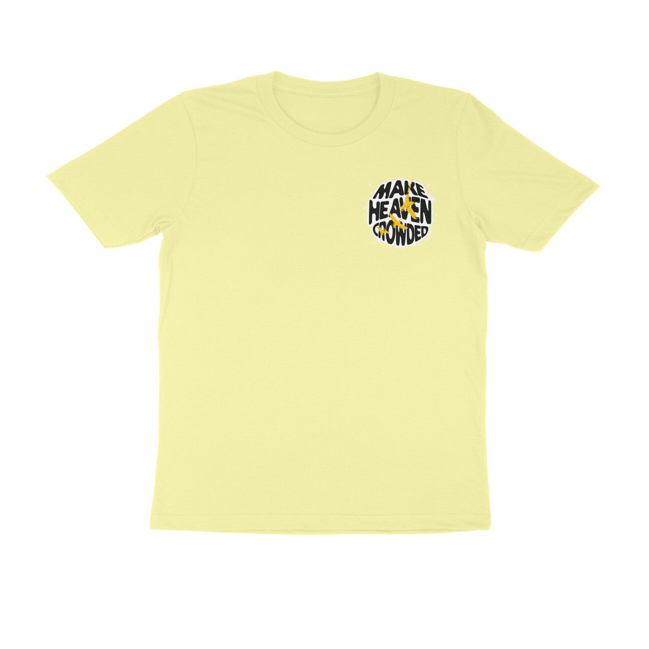 HEAVEN YELLOW/MINIMAL T SHIRT